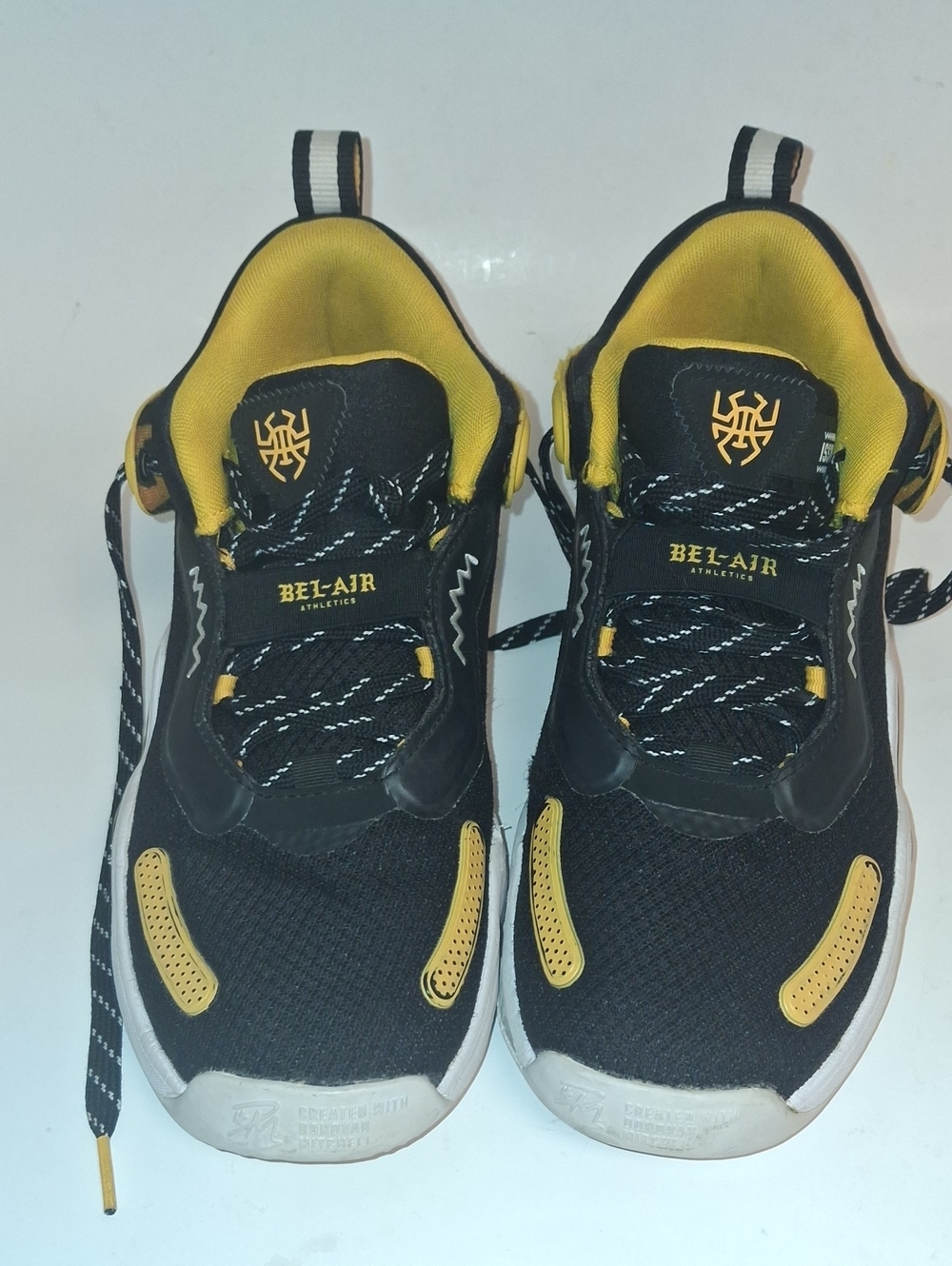 Adidas Bel-Air Athleticd Black and Yellow Men's Sneakers